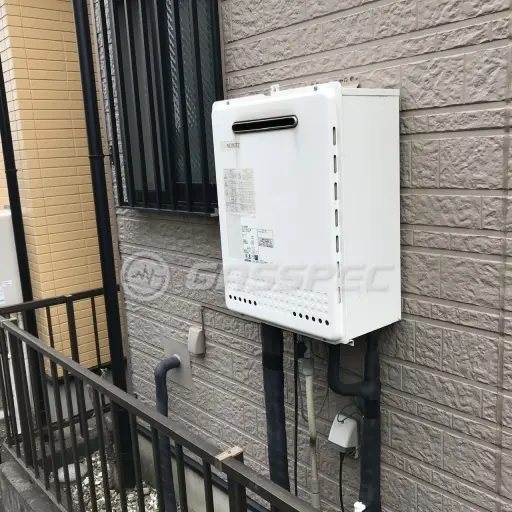 交換前の給湯器（ノーリツ GT-2028SAWX）
