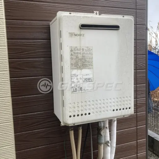 交換前の給湯器（ノーリツ GT-2028SAWX）