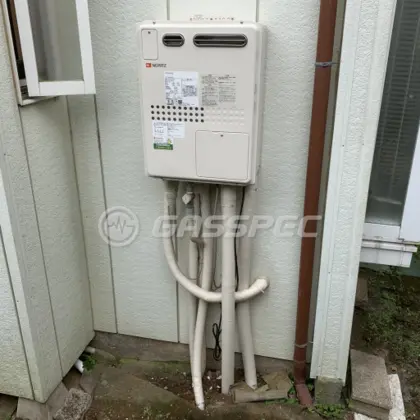 施工後の暖房熱源機（ノーリツ GTH-2445SAWX-1 BL）
