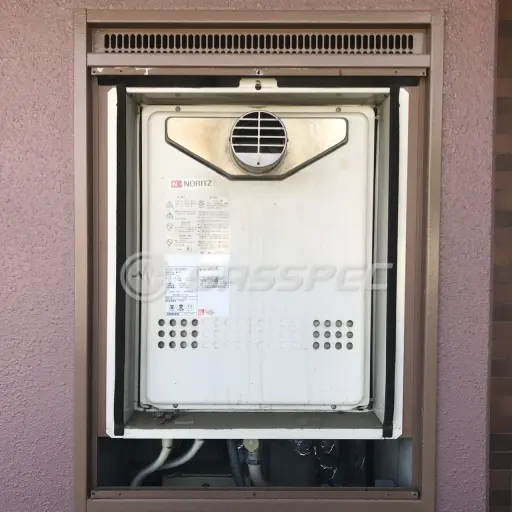 交換前の給湯器（ノーリツ GT-2422SAWX-T）