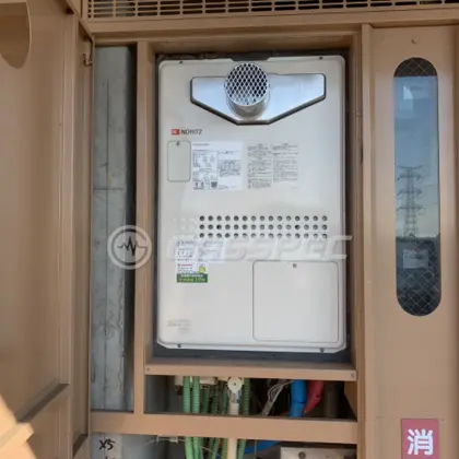 施工後の暖房熱源機（ノーリツ GTH-2444AWX3H-T-1 BL）