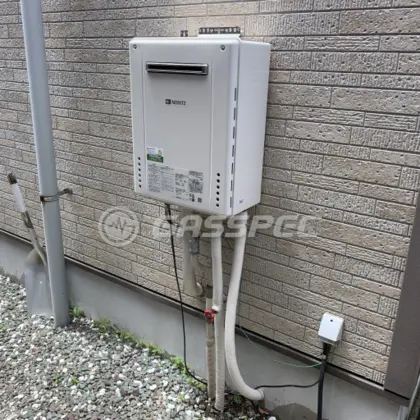 施工後の給湯器（ノーリツ GT-2060SAWX-1 BL）