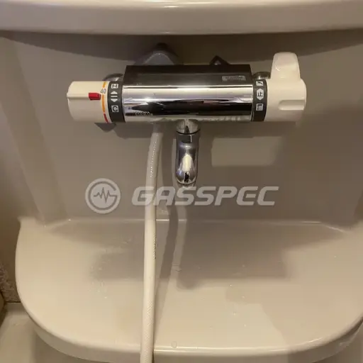 交換前の水栓・蛇口（KVK MS6030L）