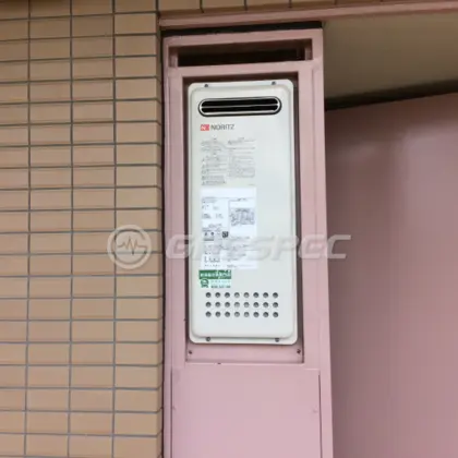 施工後の給湯器（ノーリツ GT-2053SAWX-2 BL）