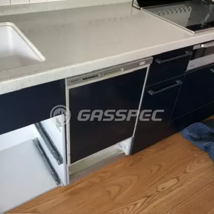施工前のビルトイン食洗機（S45VD5SD）