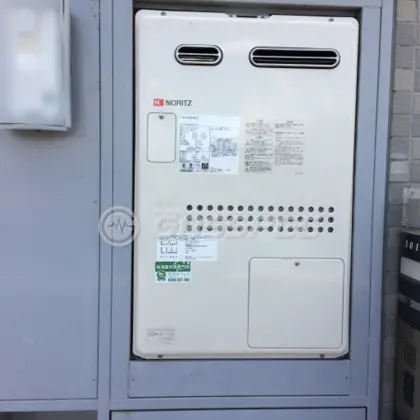 施工後の暖房熱源機（ノーリツ GTH-2444AWX3H-1 BL）
