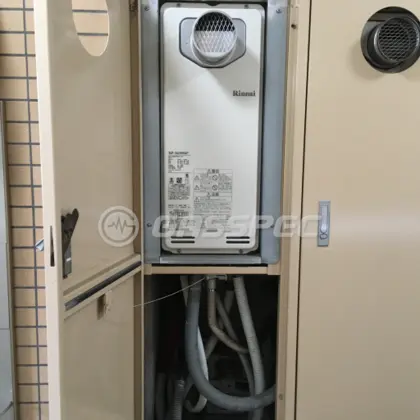 施工後の給湯器（リンナイ RUF-SA2005SAT）