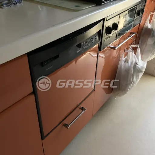 交換前のビルトイン食洗機（パナソニック NP-P45X1P1AA）