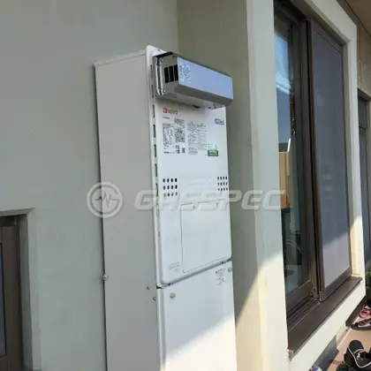 施工後の暖房熱源機（ノーリツ GTH-C2450AW3H-L-1 BL）
