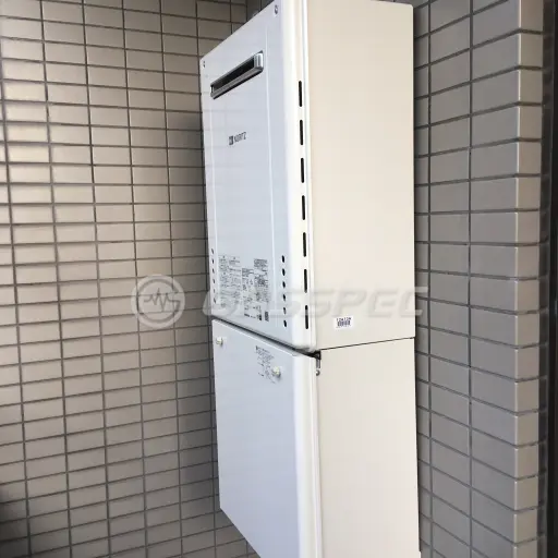 交換後の給湯器（ノーリツ GT-1660SAWX-1 BL）