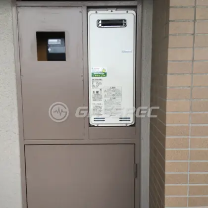 施工後の給湯器（リンナイ RUF-SA1615SAW）