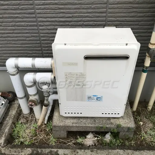 交換前の給湯器（ノーリツ GT-2428ARX）