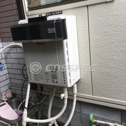 施工後の給湯器（ノーリツ GT-2060SAWX-1 BL）