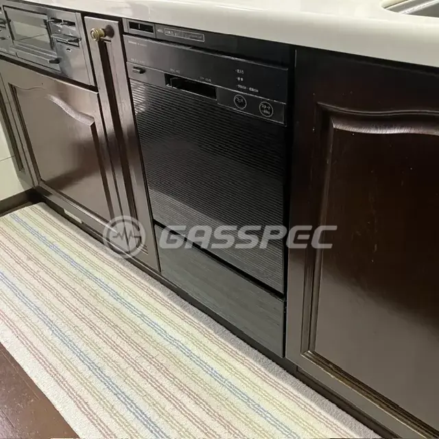 交換前のビルトイン食洗機（ナショナル（松下） NP-45A2E1-K）