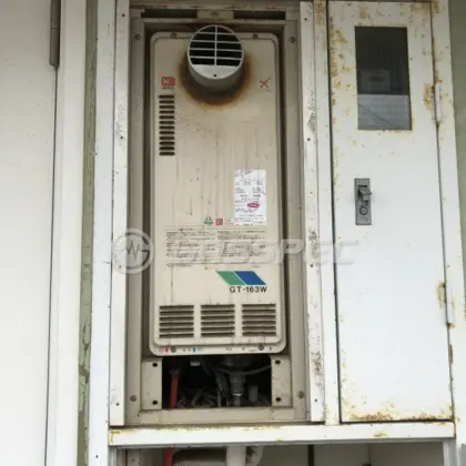 施工前の給湯器（GT-163W-T）