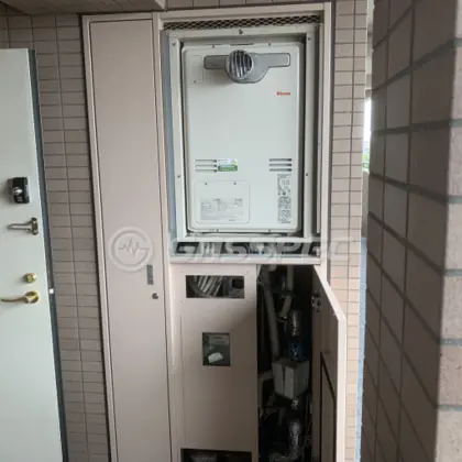施工後の暖房熱源機（リンナイ RUFH-A2400SAT2-3）
