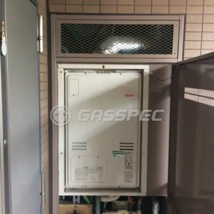施工後の給湯器（リンナイ RUFH-A2400AU2-3）