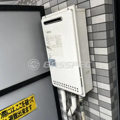 施工前の給湯器（GQ-1612WE）