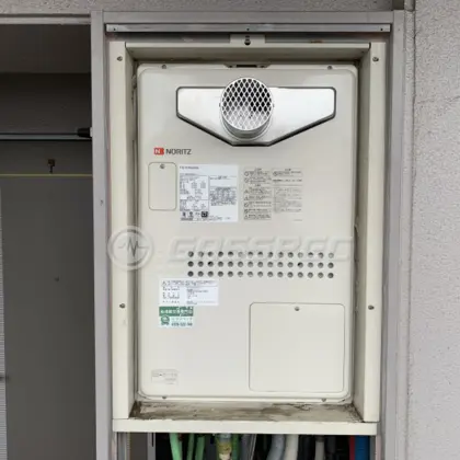施工後の暖房熱源機（ノーリツ GTH-2444AWX3H-T-1 BL）