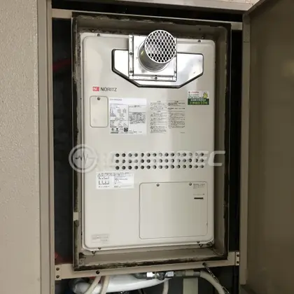 施工後の暖房熱源機（ノーリツ GQH-2443AWX3H-T-DX BL）