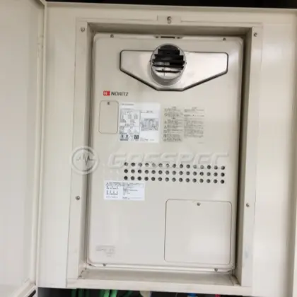 施工後の暖房熱源機（ノーリツ GTH-2444AWX6H-T-1 BL）
