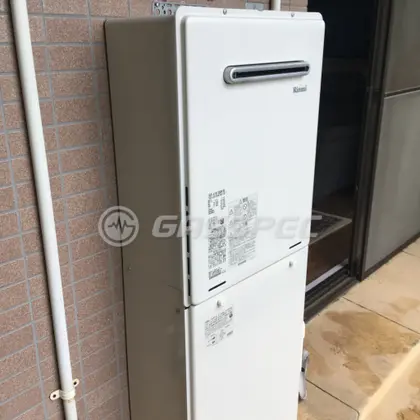施工後の給湯器（リンナイ RUF-A1615SAW(B)）