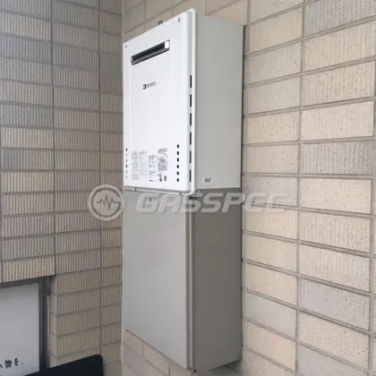 施工後の給湯器（ノーリツ GT-2460SAWX-1 BL）