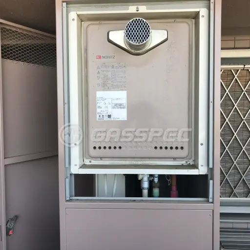 交換前の給湯器（ノーリツ GT-2428SAWX-T）
