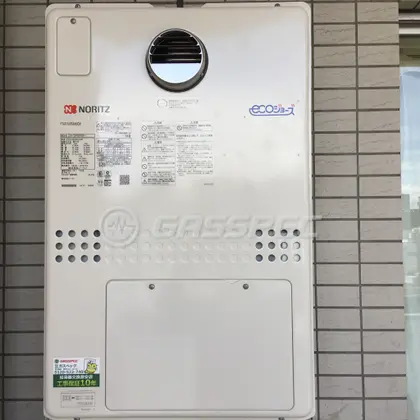 施工後の暖房熱源機（ノーリツ GTH-C2450AW3H-1 BL）