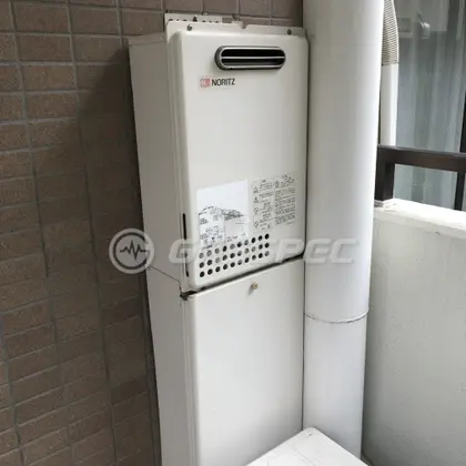 施工前の給湯器（GQ-1637WS）
