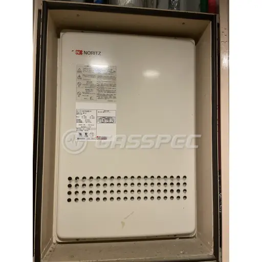 交換前の給湯器（ノーリツ GT-2427SAWX-H）