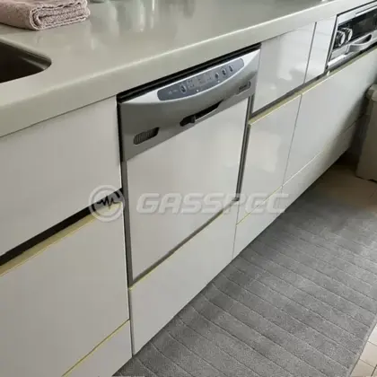 施工前のビルトイン食洗機（RKW-V45A-SV）