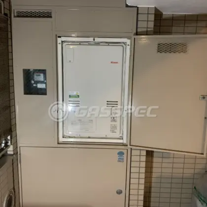 施工後の暖房熱源機（リンナイ RUFH-A2400AU2-3）
