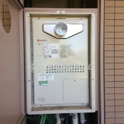 施工後の暖房熱源機（ノーリツ GTH-2444AWX3H-T-1 BL）