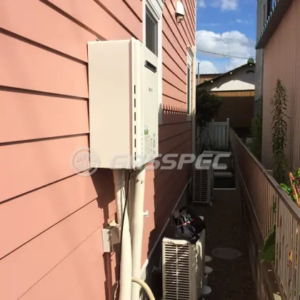 施工後の給湯器（ノーリツ GT-2460SAWX-1 BL）