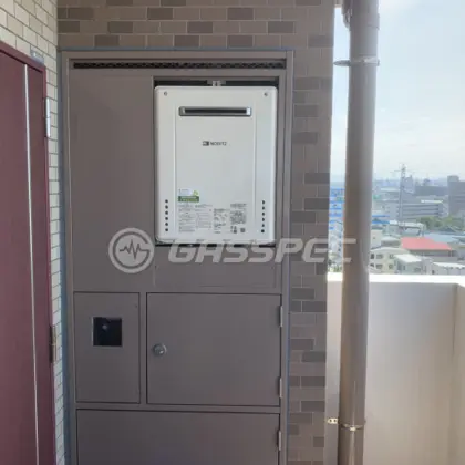 施工後の給湯器（ノーリツ GT-2460SAWX-1 BL）