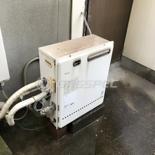 交換前の給湯器