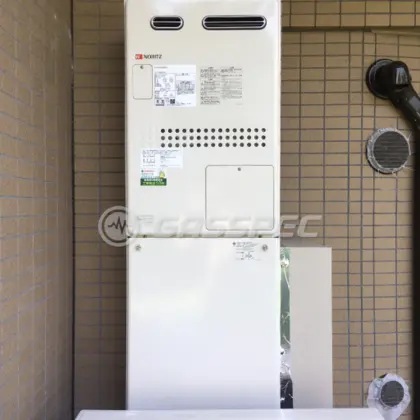 施工後の暖房熱源機（ノーリツ GTH-2444AWX3H-1 BL）