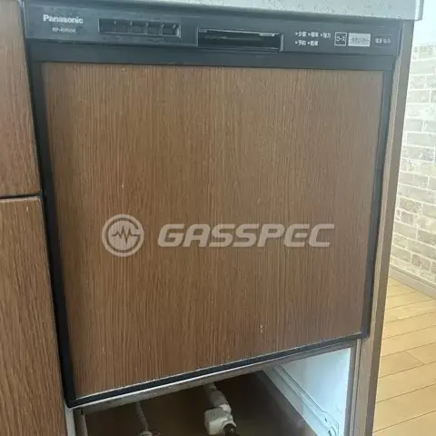 交換前のビルトイン食洗機（パナソニック NP-45RS5K）