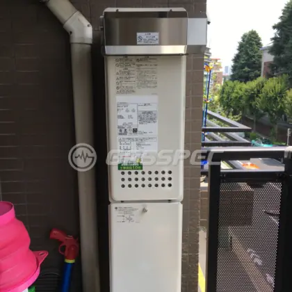 施工後の給湯器（リンナイ GT-2053SAWX-2 BL）