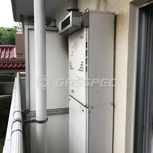 交換前の給湯器（ノーリツ GTH-C2436AWX3H）