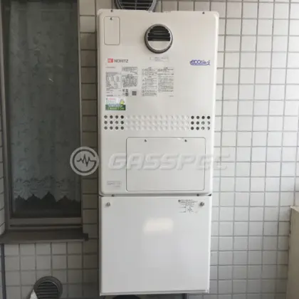 施工後の暖房熱源機（ノーリツ GTH-C2450AW3H-1 BL）