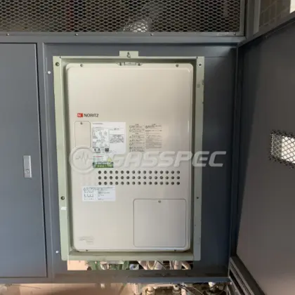 施工後の暖房熱源機（ノーリツ GTH-2444AWX3H-H-1 BL）