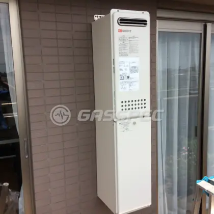 施工後の給湯器（ノーリツ GT-2053SAWX-2 BL）