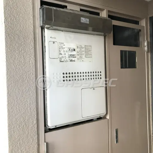 交換前の給湯器（ノーリツ GTH-2434AWXD）