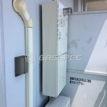 施工後の暖房熱源機（ノーリツ GTH-C2450AW3H-T-1 BL）