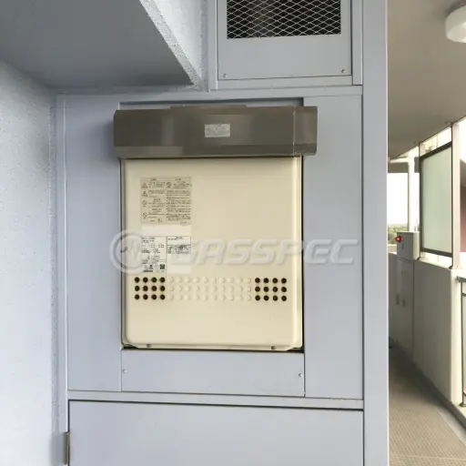 交換前の給湯器（ノーリツ GT-2427SAWX）