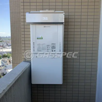 施工後の給湯器（ノーリツ GT-2060SAWX-1 BL）