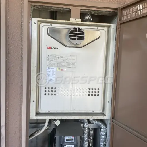 交換前の給湯器（ノーリツ GT-2012SAWX-T）