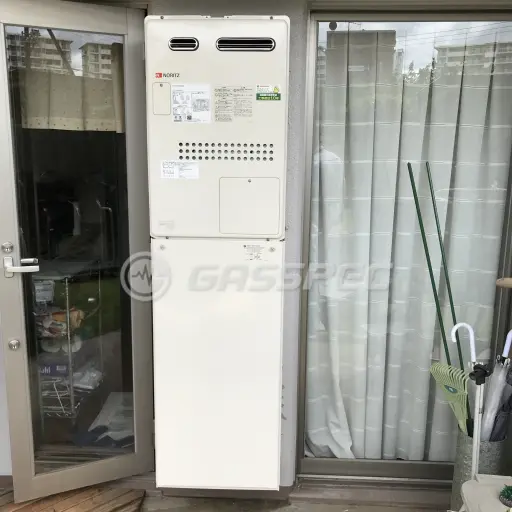 交換後の暖房熱源機（ノーリツ GTH-2444AWX3H-1 BL）